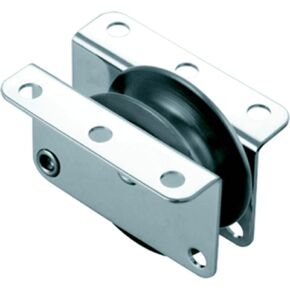 RONSTAN RF41712 درجة الفولاذ المقاوم للصدأ 316 سلسلة 40 مخرج حمل عالي وكتلة رصاص، سعة تحميل 1100 رطل، 1-9/16 بوصة