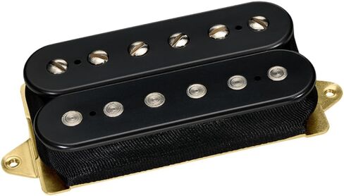 DiMarzio DP155FBK Black - حزمة التقاط هامبوكر ذا تون زون F-Spaced مع 12x أعواد جيتار فندر وقماش تلميع الصوت السائل in Saudi Arabia