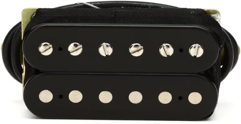 DiMarzio DP155FBK Black - حزمة التقاط هامبوكر ذا تون زون F-Spaced مع 12x أعواد جيتار فندر وقماش تلميع الصوت السائل in Saudi Arabia