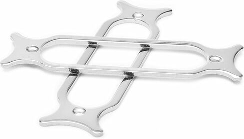 Metal Single Coil Pickup Mounting Ring Set Pickups Cover Frame Replacement Part for Electric Guitar (3 Pack, Silver) in Saudi Arabia