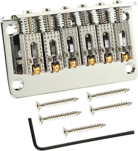 78mm Guitar Roller Bridge Fixed Hardtail Bridge Top Load Tailpiece 6 String Bass Ukulele Replacement Tools Roller Bridge Hardtail Bridge 6 String Guitar Bridge Guitar 6 in Saudi Arabia