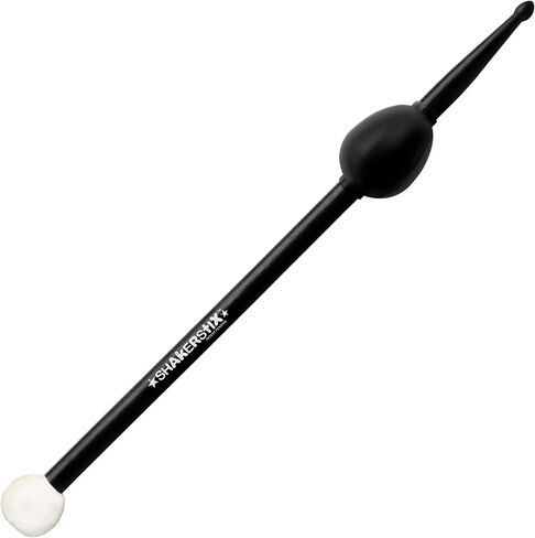 Shakerstix SSMT1 طرف خشبي 5A عصا الطبل مع طرف مؤخرة مطرقة من الصوف، 3 عصي طبلة في 1، إنها عصا الطبل التي لا ينبغي أن يكون بدونها! in Kuwait