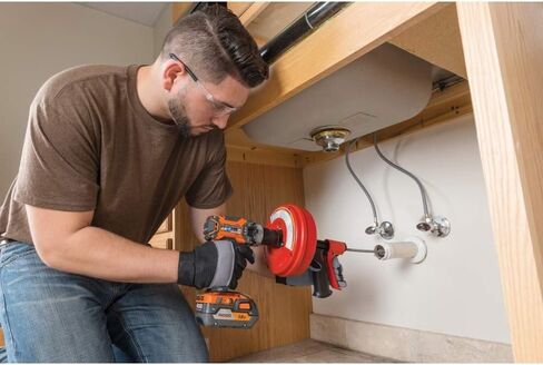 Ridgid 57043 POWER SPIN+ Power Spinner Drain Cleaner in Saudi Arabia