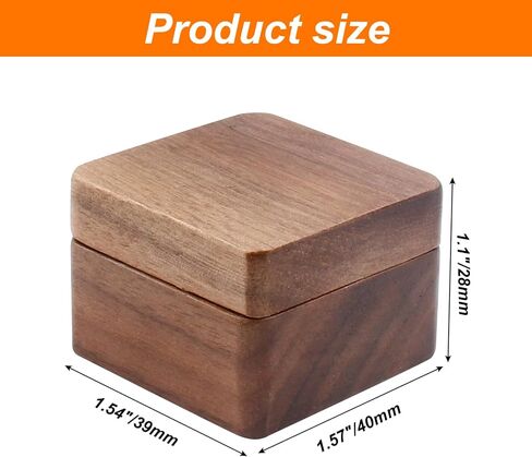 BokWin مجموعة واحدة من صندوق اختيار الجيتار الخشبي المربع مع 3 قطع من اختيار الجيتار للجيتار هدية للموسيقي in Kuwait