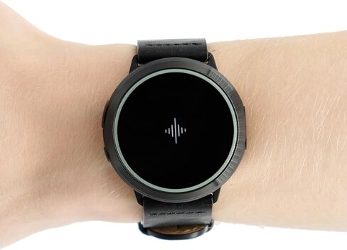 Soundbrenner Core Italian Leather strap (Black) in Saudi Arabia