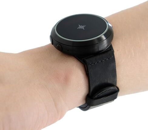 Soundbrenner Core Italian Leather strap (Black) in Saudi Arabia
