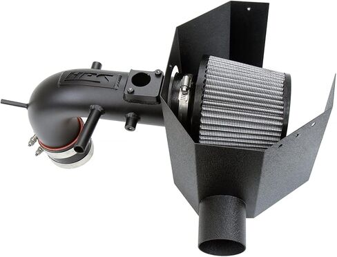 طقم مدخل هواء Shortram باللون الأحمر 827-691R مع درع حراري للتبريد، عبوة واحدة in Kuwait