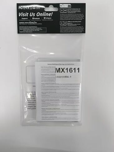 Musiclily Pro CNC Accurate Acrylic Single Battery Box Routing Templates in Saudi Arabia