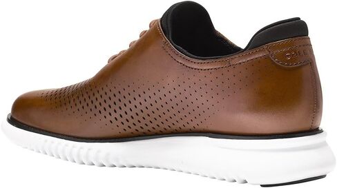 Cole Haan Men's 2.Zerogrand Laser Wingtip Oxford, Black Leather/Black, 7.5 Wide in Saudi Arabia