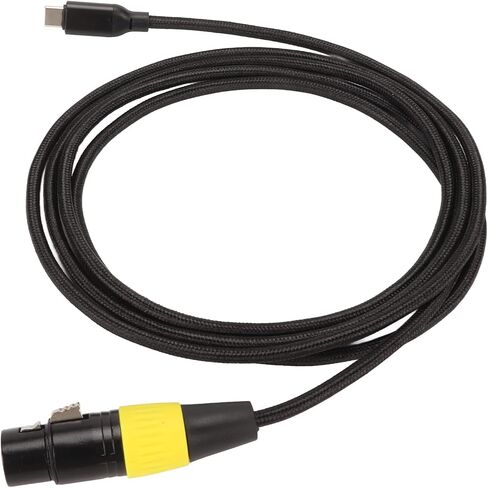 XLR to USB C Cable, USB C Microphone Cable with 3 Pin XLR Port Type C Male to XLR Female Mic Link Converter Cable for PC Laptop Smartphone Tablet (2m) in Saudi Arabia