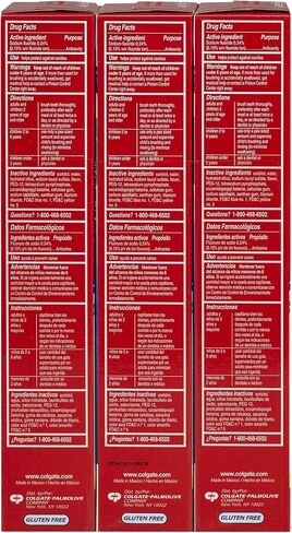 Colgate Travel Size toothpaste, Multicolor, Triple Action, 2.5 Ounce in Saudi Arabia