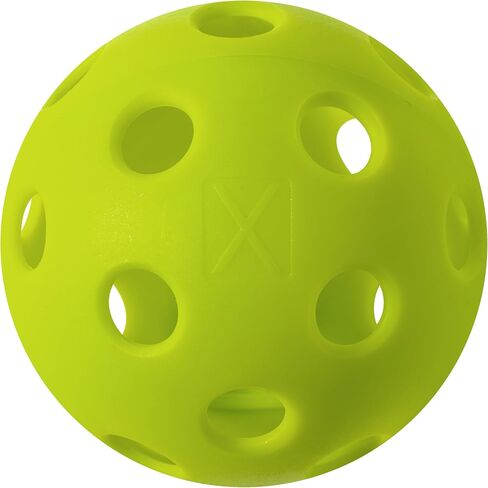 Franklin Sports X-26 Indoor Pickleballs - Indoor Court Pickleball Balls - 3 Pack, 12 Pack + Bulk 100 Pack of Pickleballs - USA Pickleball (USAPA) Approved Tournament Pickleballs - Multiple Colors in Saudi Arabia