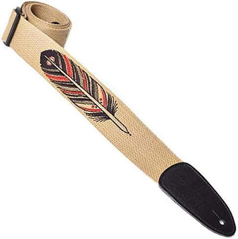 Henry Heller Guitar Strap (HDH-02),Tan in Saudi Arabia