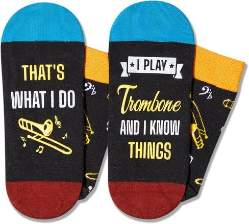 HAPPYPOP Bass Guitar Gifts For Men Women, Cool Gifts For Guitar Players, Guitar Gifts For Men Unique, Guitarist Gifts Guitar Socks For Men 9-12 in Saudi Arabia