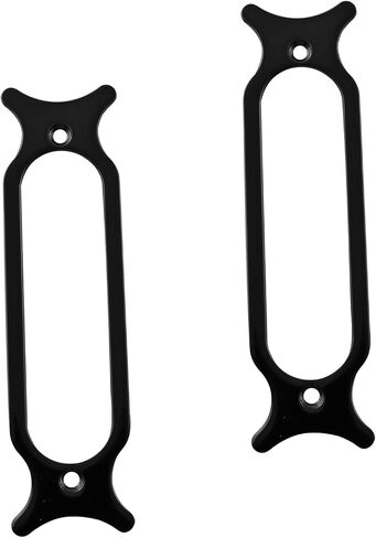 LQ Industrial 2PCS 100x26x2mm Black Guitar Pickup Mounting Ring Metal Electric Guitar Single Coil Pickup Border Suitable for ST SQ Electric Guitar Replacement Part in Saudi Arabia