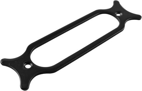 LQ Industrial 2PCS 100x26x2mm Black Guitar Pickup Mounting Ring Metal Electric Guitar Single Coil Pickup Border Suitable for ST SQ Electric Guitar Replacement Part in Saudi Arabia