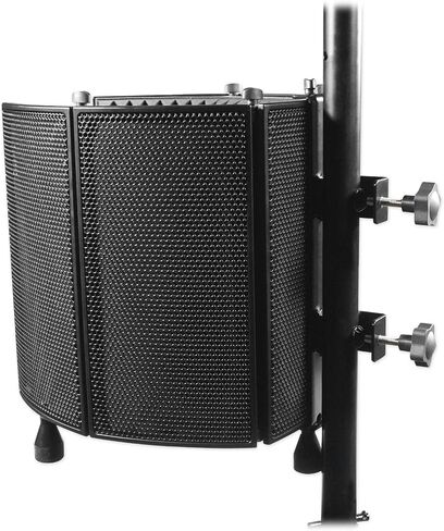 Rockville ROCKSHIELD 3 Large Studio Mic Isolation Shield w/Sound Dampening Foam in Saudi Arabia