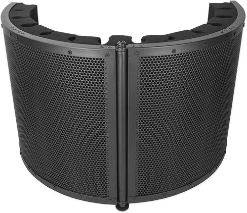 Rockville ROCKSHIELD 3 Large Studio Mic Isolation Shield w/Sound Dampening Foam in Saudi Arabia