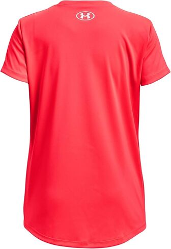 Under Armour Girls' Tech Big Logo Short Sleeve T Shirt, (561) Starlight / / White, X-Large in Saudi Arabia