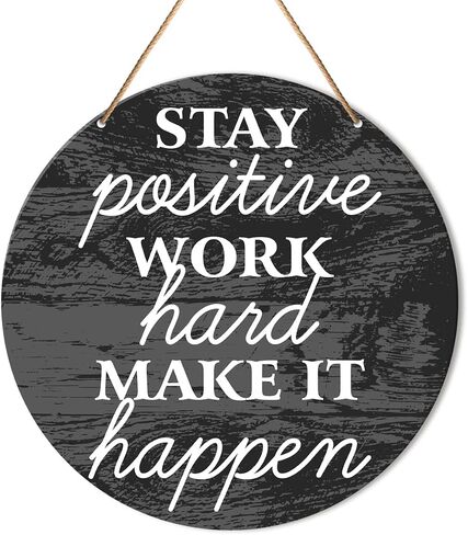 Muktoujaumai Gym Motivation Signs Wall Decor, Home Gym Inspirational Wall Decor Gym Hanging Signs Rustic Decorations for Office, Fitness, Workout Room, Drop It Like a Squat in Saudi Arabia
