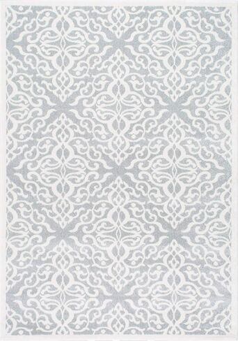 سجادة nuLOOM Jaime Vintage Trellis Runner، مقاس 2 × 6 بوصة، رمادي in Saudi Arabia