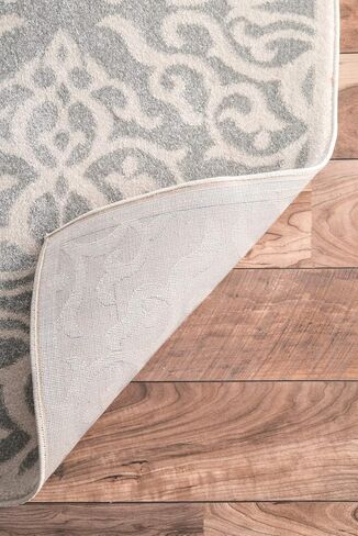 سجادة nuLOOM Jaime Vintage Trellis Runner، مقاس 2 × 6 بوصة، رمادي in Saudi Arabia