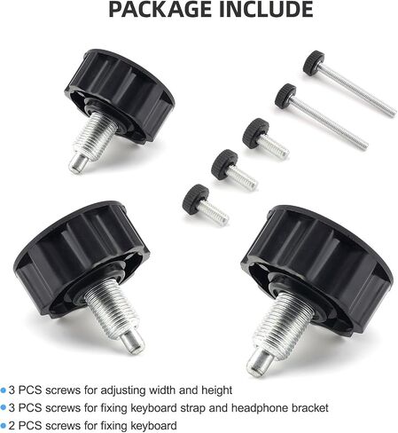 Adjustable Screw for Piano Keyboard Stand Clamp Screw Bolt for Keyboard Stand Heavy Duty-Z Style Piano Stands Stable in Saudi Arabia