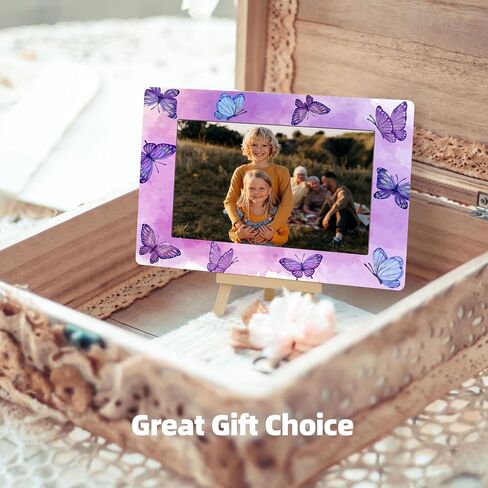 4x6 Photo Frame, Small Wooden Picture Frame with Easel Stand, Besties Love Always Frame Friendship Gifts for Home Decor Tabletop Display, Vertical-A19 in Saudi Arabia