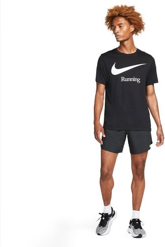 Nike Stride Men's Dri-FIT 7" Unlined Running Shorts (Game Royal/Black, DM4741-480) Size 3X-Large in Saudi Arabia