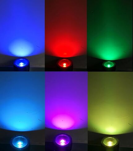 Stage Wash Lights LED 30W COB Par Lights RGB 3in1 Party Uplighting Lights with Remote and DMX512 Control Sound Activated DJ Lights for Wedding Disco Club Karaoke in Saudi Arabia