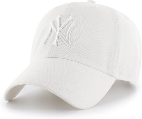'47 MLB New York Yankees Ball Park Clean Up Adjustable Hat, Adult One Size Fits All (New York Yankees Moss Blue) in Saudi Arabia