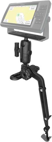 Strg Fish Finder Mountk، Kaya Universal Fish Finder Mount 1.5 "قاعدة كروية جبل إلكتروني بحري للقوارب، ذراع تثبيت محول الطاقة متوافق مع Scotty، Lowrance، Garmin Fish Finder in Kuwait