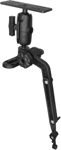 Strg Fish Finder Mountk، Kaya Universal Fish Finder Mount 1.5 "قاعدة كروية جبل إلكتروني بحري للقوارب، ذراع تثبيت محول الطاقة متوافق مع Scotty، Lowrance، Garmin Fish Finder in Kuwait