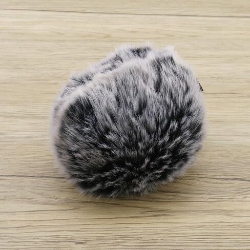 ECSiNG Furry Microphone Windscreen Muff Compatible with Zoom H5 H6 Portable Digital Recorder Outdoor Mic Wind Cover Shield Microphone Pop Filter in Saudi Arabia