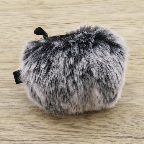 ECSiNG Furry Microphone Windscreen Muff Compatible with Zoom H5 H6 Portable Digital Recorder Outdoor Mic Wind Cover Shield Microphone Pop Filter in Saudi Arabia