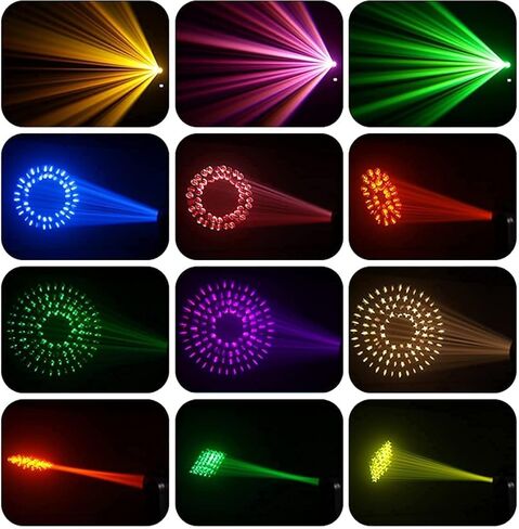 14R 295W Sharpy Beam Moving Head 7R 10R DMX512 أسود فاتح لعيد الميلاد وحفلات الزفاف وأعياد الميلاد DJ Disco KTV Bar Club Party Show (كرتون (1 حزمة)) in Kuwait