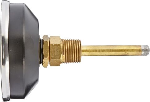 مقياس PIC TRI-RC-3.25R-3.00-D مقاس 3-1/4 بوصة، حجم الاتصال 1/2 بوصة ذكر NPT، طول الساق 3 بوصة، نطاق 0/60 رطل لكل بوصة مربعة، أجهزة ثلاثية تجارية مع علبة فولاذية سوداء، أجزاء داخلية برونزية عدسة بلاستيكية in Saudi Arabia