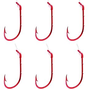 Eagle Claw Snelled Baitholder Hooks 6-Pack