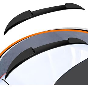 Rear Spoiler Wing Compatible with Honda Accord 2023 2024 11th Gen Accord Rear Trunk Spoiler,Glossy Black