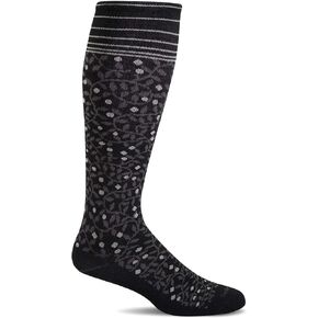 Sockwell Women's New Leaf Firm Graduated Compression Sock, Cornflower - M/L