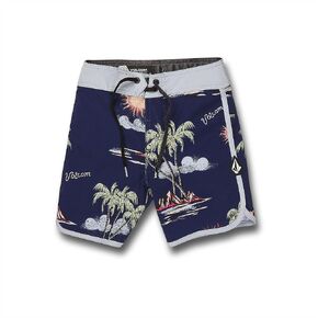 Volcom Boys' Isle Hoppa Scallop Boardshort (Big Little Sizes)