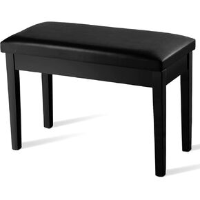 Piano Bench, Default, Black