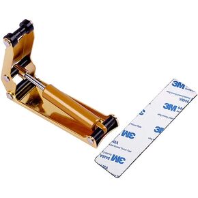 Alnicov Piano Slow Soft Fall Device Hydraulic Pressure Fallboard Decelerator Keyboard Cover Descend Control Devic(Gold)