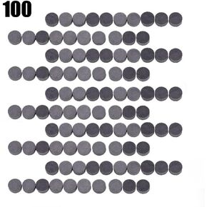 100pcs Fretboard Markers Inlay Dot Fingerboard Dots for Mandolin Guitar Bass Banjo Ukulele, Diameter 6.3 mm/6 mm/5 mm (Black)(6 mm) fret markers for guitar