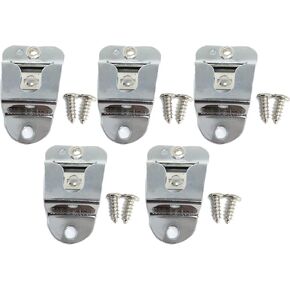 5X HLN9073 Mic Microphone Hang Up Clip forMotorola Kenwood Mobile CB CDM750 CDM1250 CM200 GM300 M1225 SM50 Microphone Holder Clip with Screws
