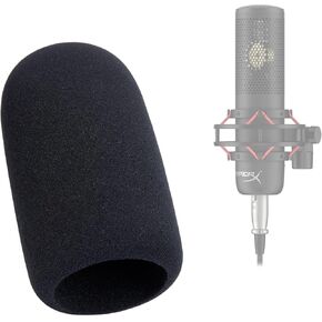 SUNMON HyperX ProCast Mic Foam Windscreen Compatible with HyperX ProCast Microphone - Mic Foam Covers Noise Reduction, Improved Sound Quality, Microphone Pop Filter for HyperX Pro Cast