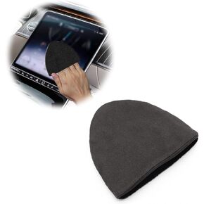 Car Screen Cleaner - Microfiber Cleaning Pad for Touch Screens, Dashboards, and Displays, Cleaning Accessories Interior for Tesla, Mercedes Benz, BMW (Square-Shaped)