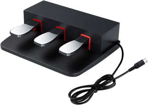 3-Pedal For Digita Pianos Keyboards, Three Pedal Unit Compatible For Yamaha YDP-103, YDP-144, YDP-164, YDP-184, YDP-143, YDP-163 Electric Pianos Keyboards in Saudi Arabia