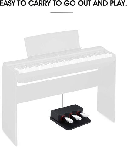3-Pedal For Digita Pianos Keyboards, Three Pedal Unit Compatible For Yamaha YDP-103, YDP-144, YDP-164, YDP-184, YDP-143, YDP-163 Electric Pianos Keyboards in Saudi Arabia