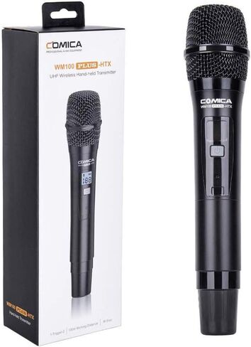 جهاز إرسال لاسلكي محمول من كوميكا UHF CVM-WM100 Plus نظام ميكروفون لاسلكي in Kuwait